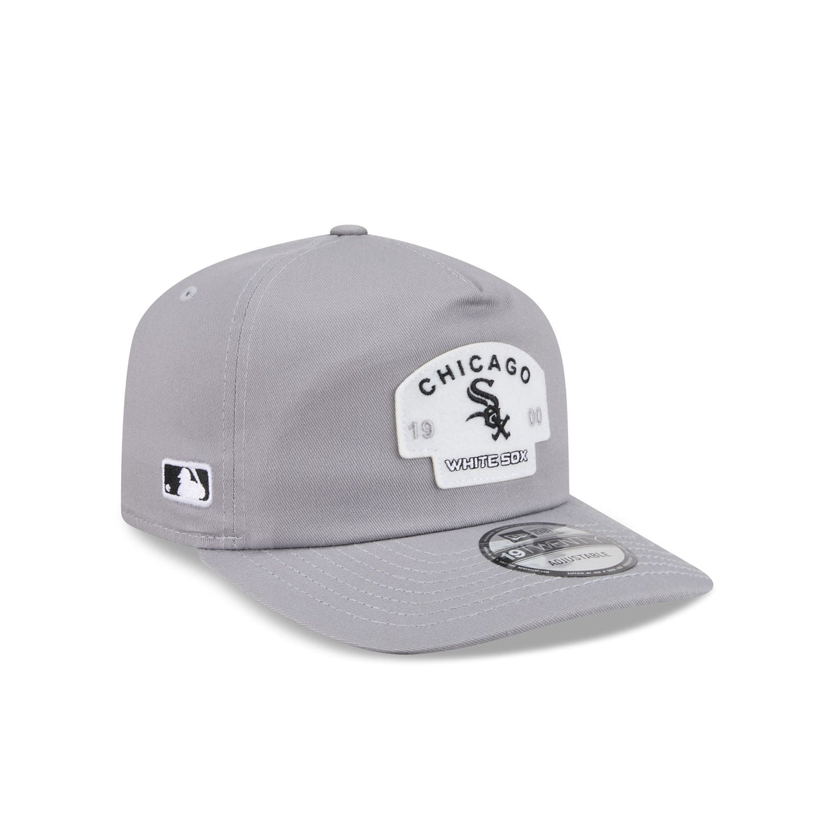 Chicago White Sox Felt Patch Gray 19TWENTY Snapback Hat