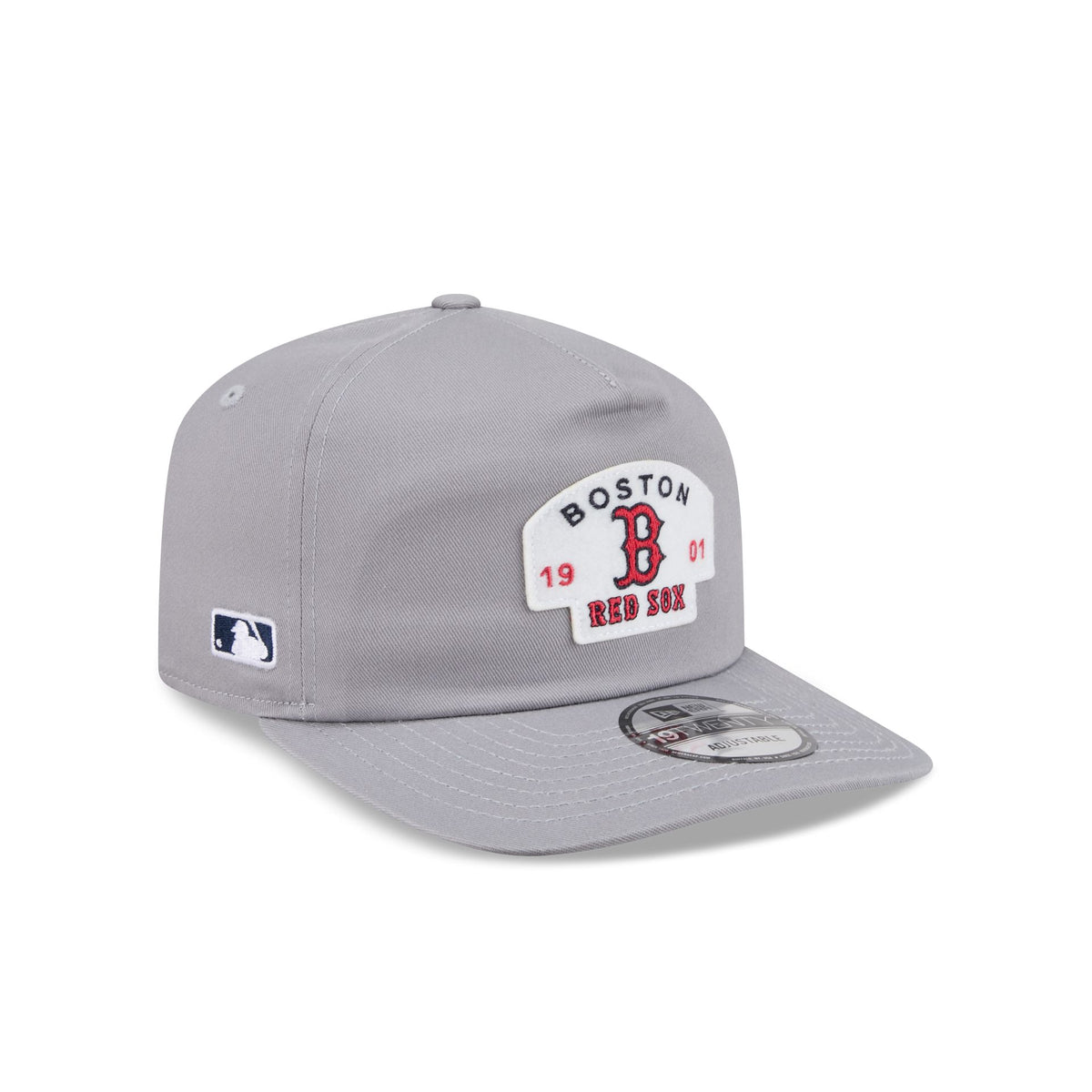 Boston Red Sox Felt Patch Gray 19TWENTY Snapback Hat