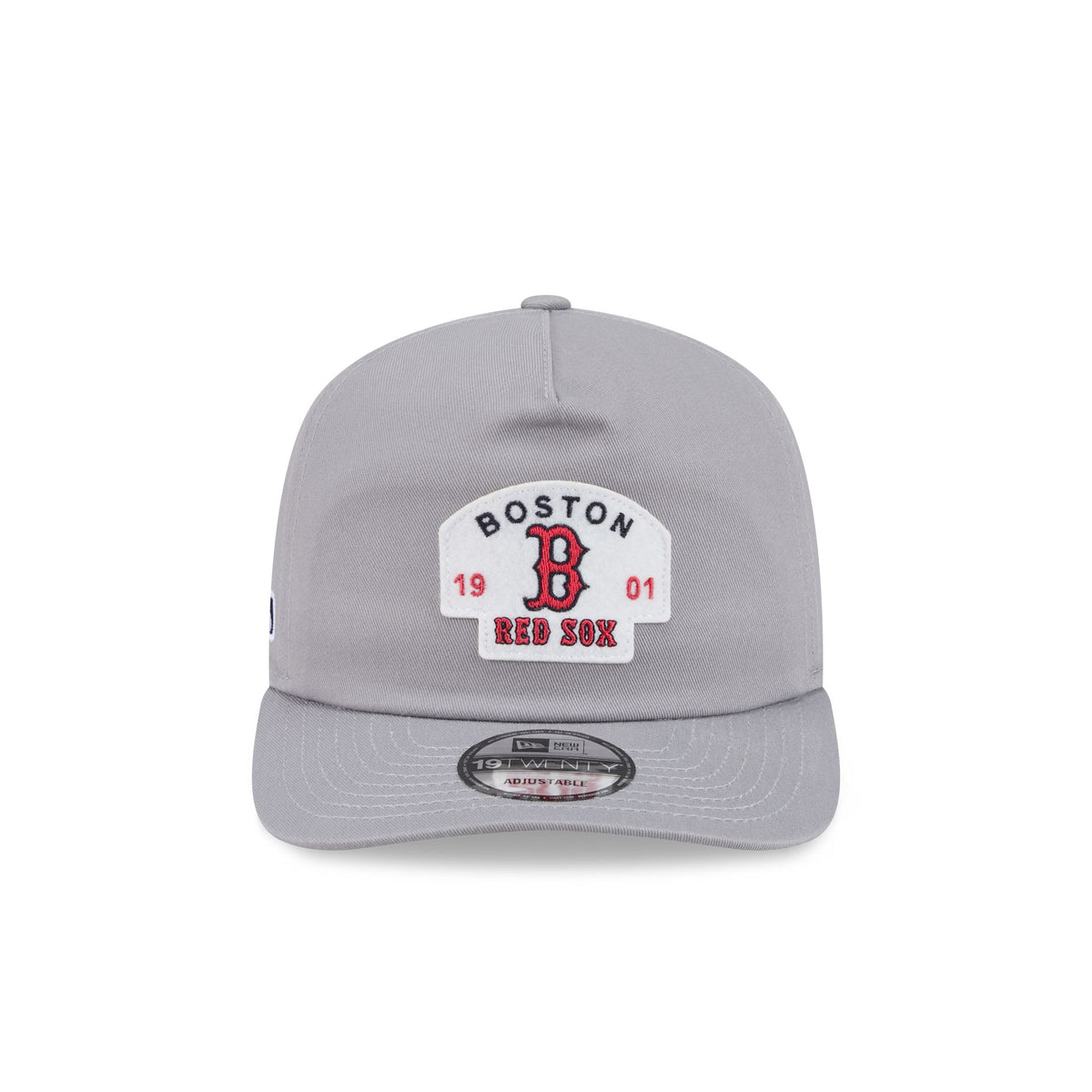 Boston Red Sox Felt Patch Gray 19TWENTY Snapback Hat