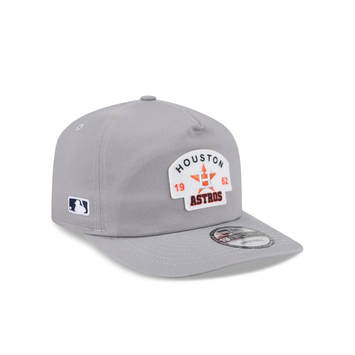 Houston Astros Felt Patch Gray 19TWENTY Snapback Hat