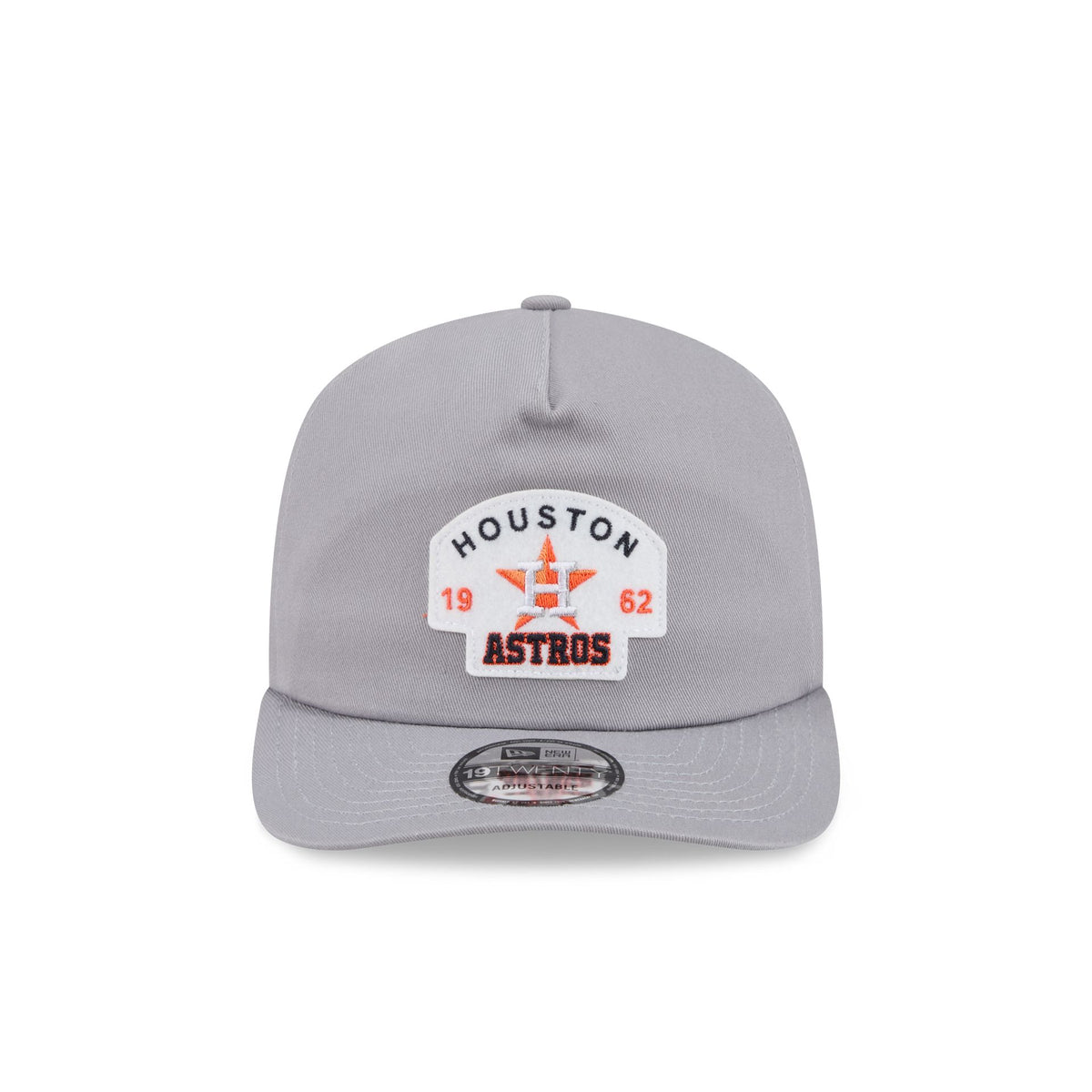 Houston Astros Felt Patch Gray 19TWENTY Snapback Hat
