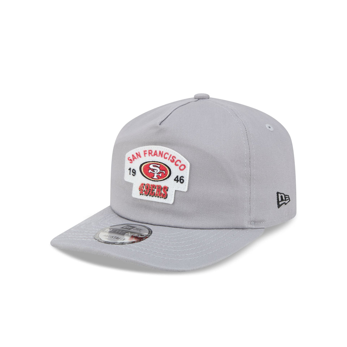 San Francisco 49ers Felt Patch Gray 19TWENTY Snapback Hat