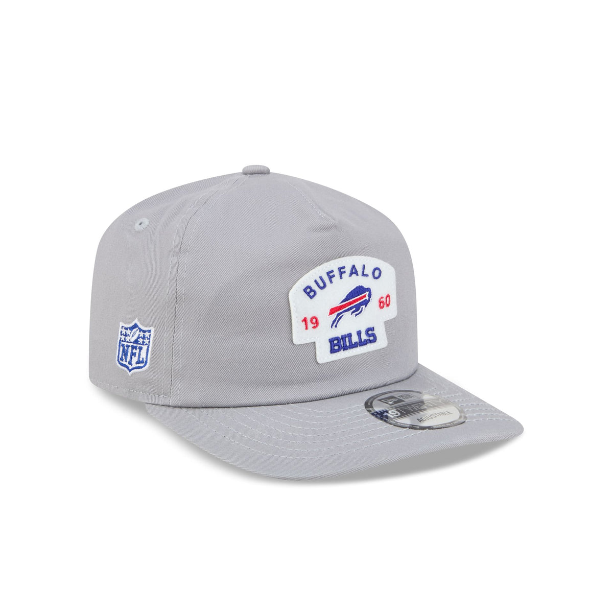 Buffalo Bills Felt Patch Gray 19TWENTY Snapback Hat