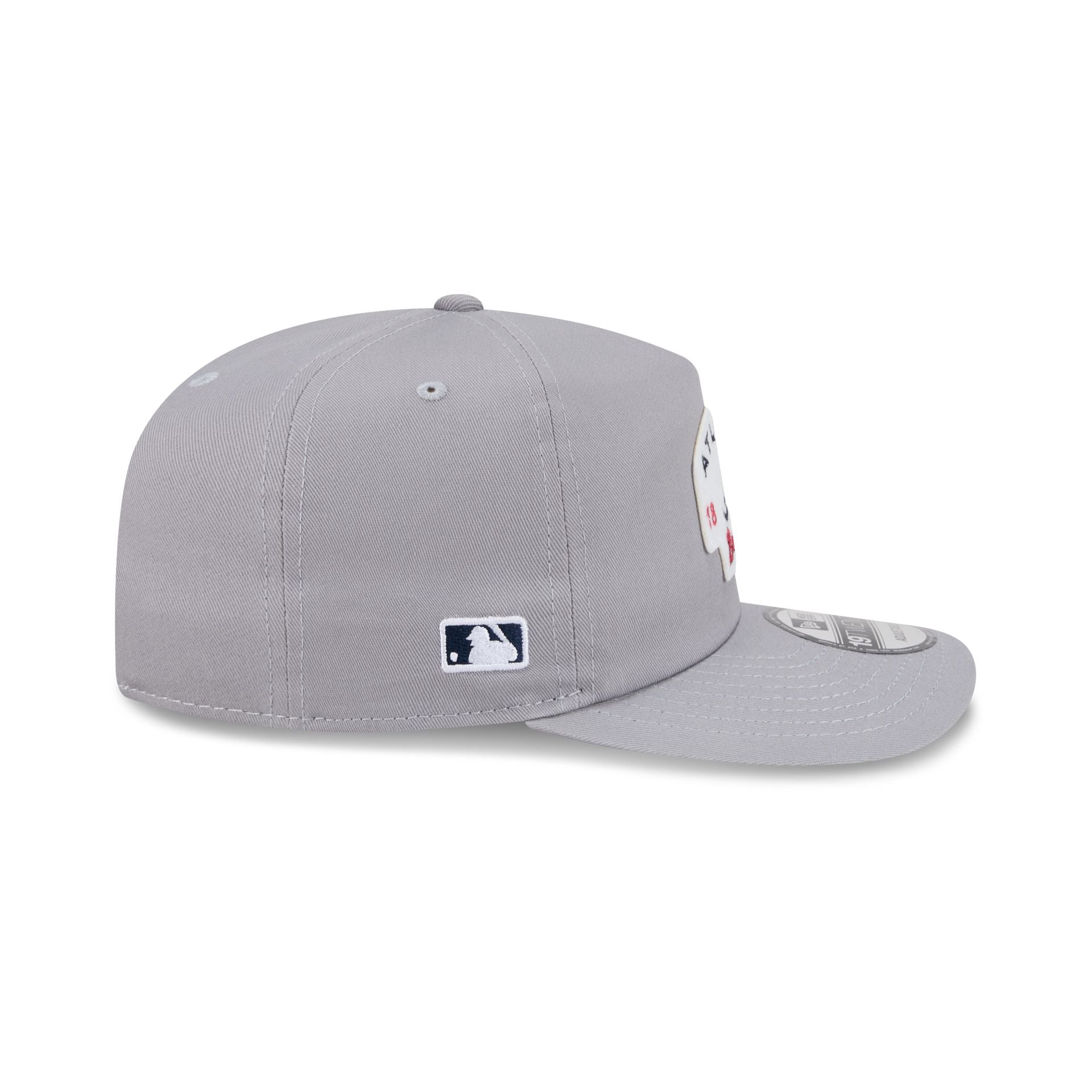 Atlanta Braves Felt Patch Gray 19TWENTY Snapback Hat