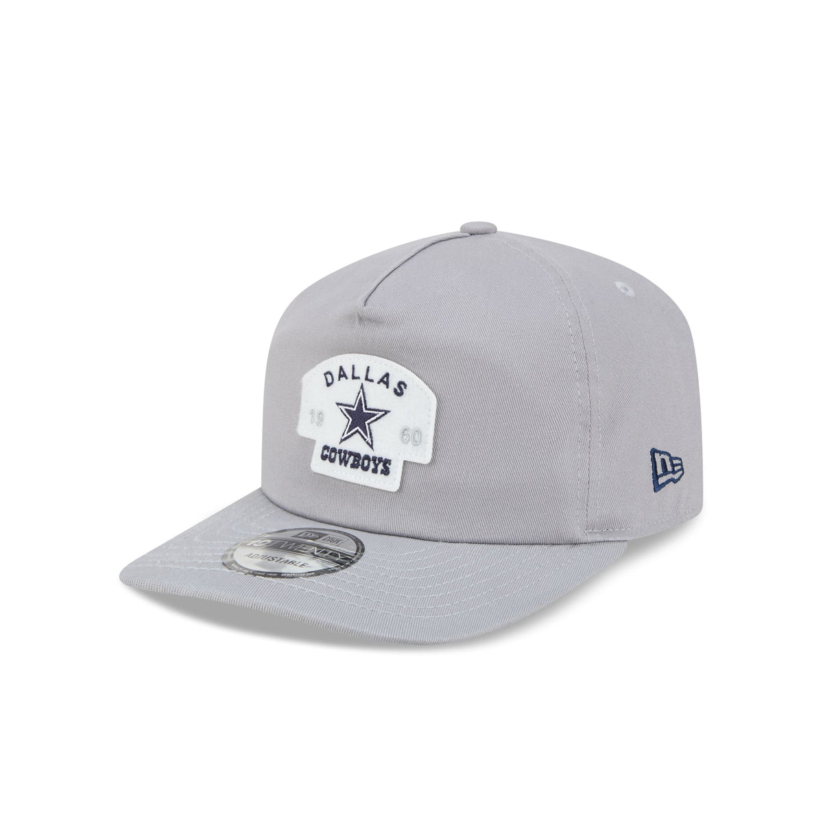 Dallas Cowboys Felt Patch Gray 19TWENTY Snapback Hat