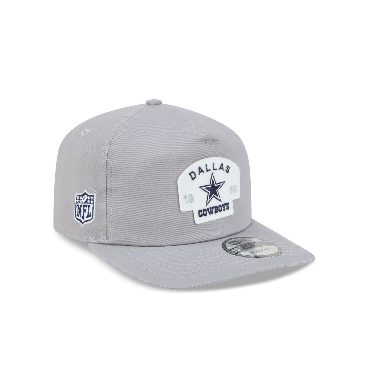 Dallas Cowboys Felt Patch Gray 19TWENTY Snapback Hat