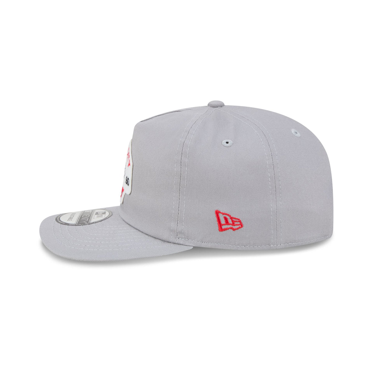 Kansas City Chiefs Felt Patch Gray 19TWENTY Snapback Hat