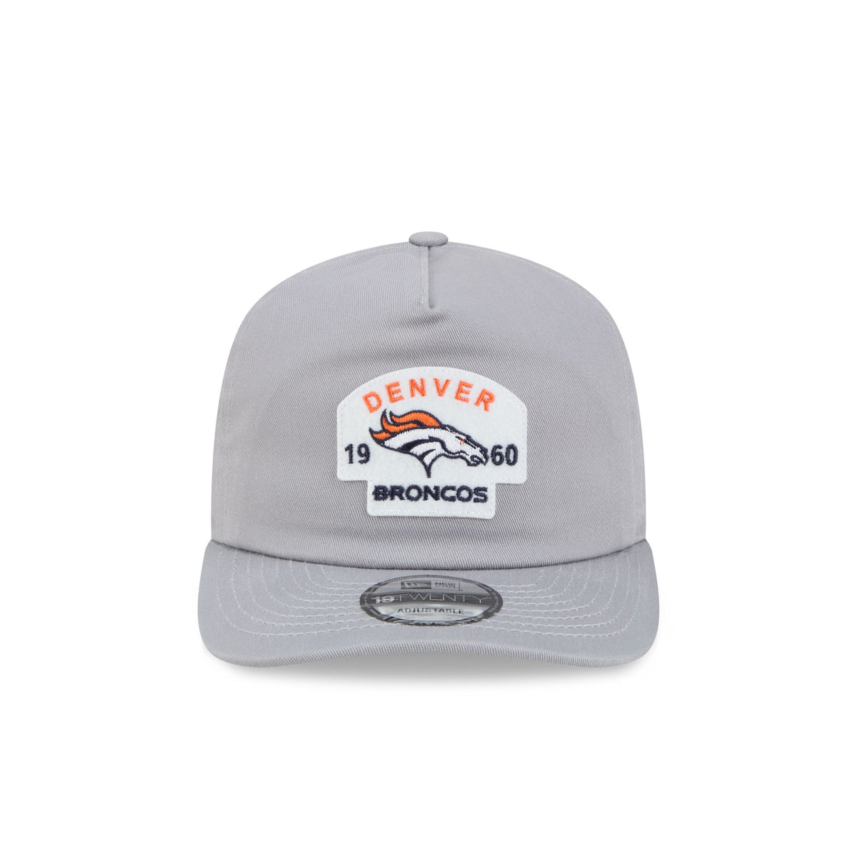 Denver Broncos Felt Patch Gray 19TWENTY Snapback Hat