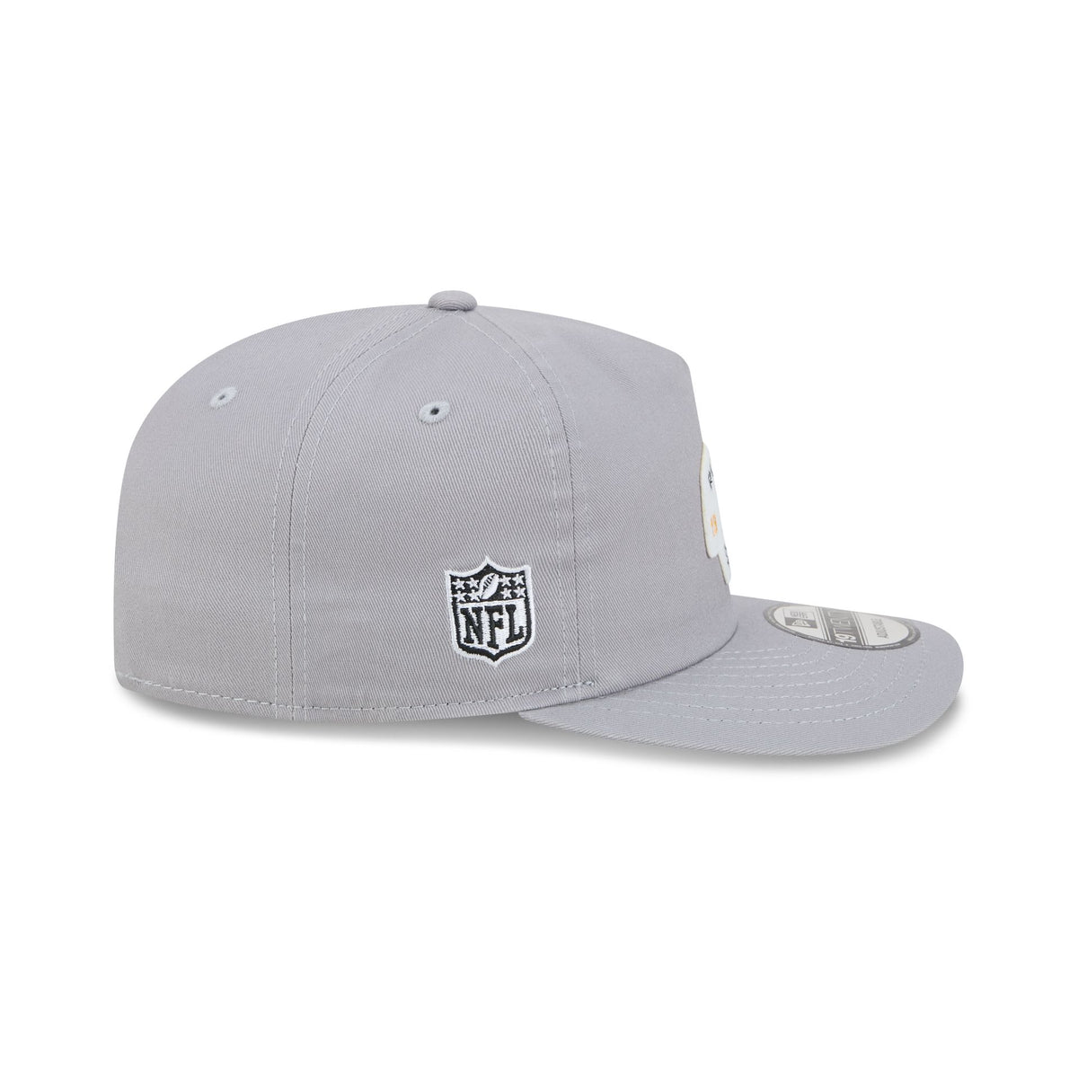 Pittsburgh Steelers Felt Patch Gray 19TWENTY Snapback Hat
