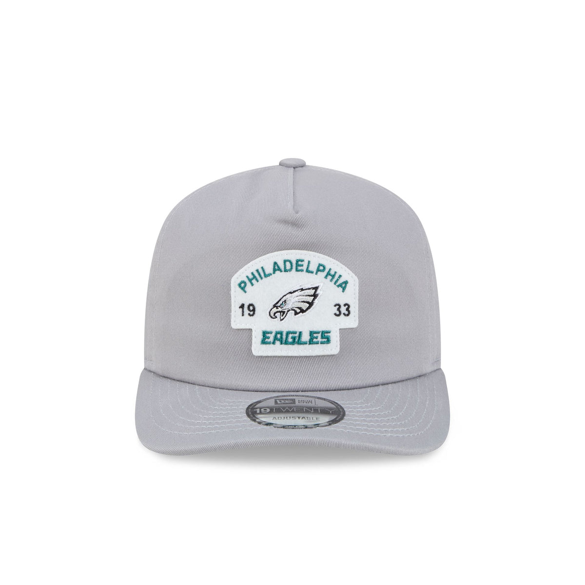 Philadelphia Eagles Felt Patch Gray 19TWENTY Snapback Hat