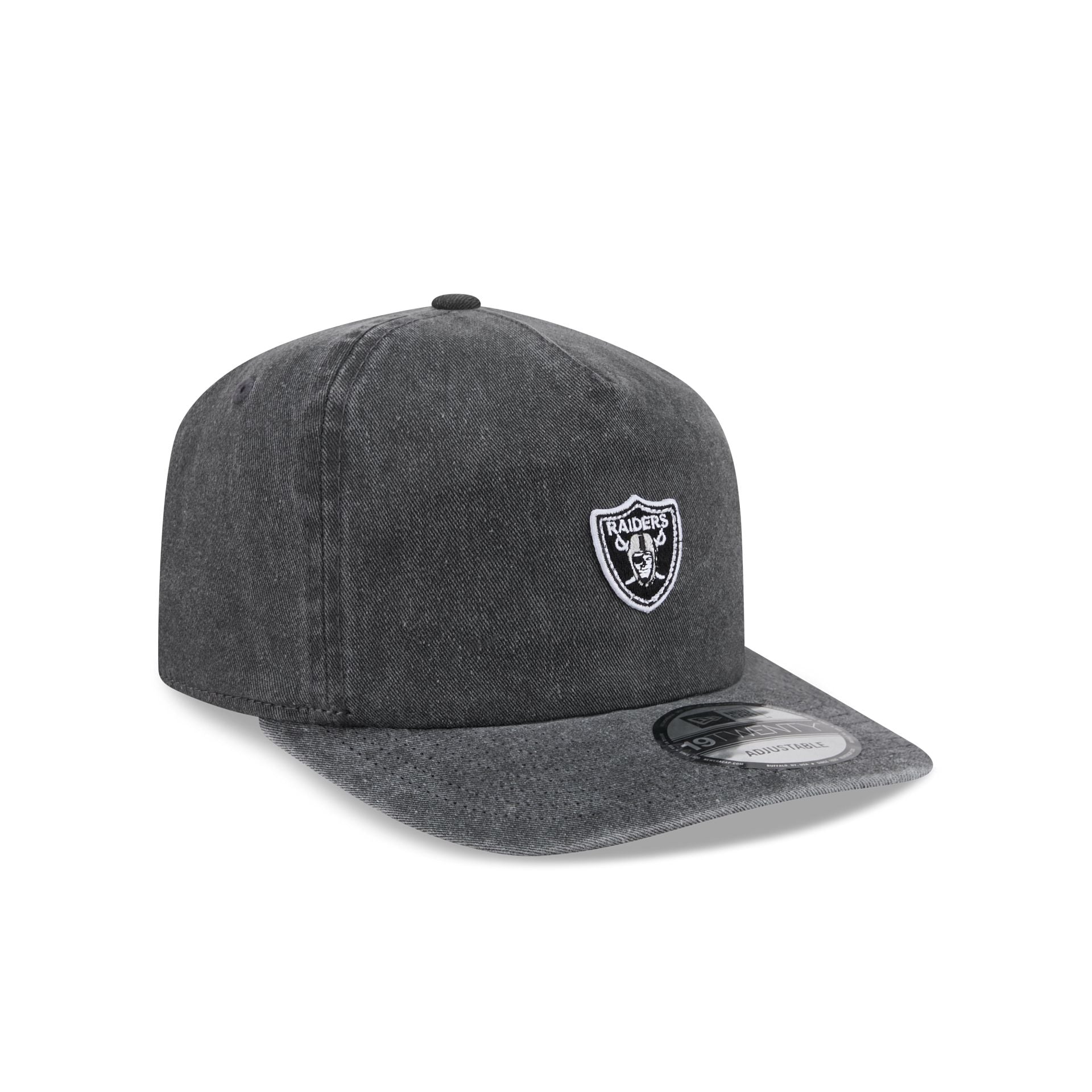 Las Vegas Raiders Mini Badge 19TWENTY Adjustable Hat