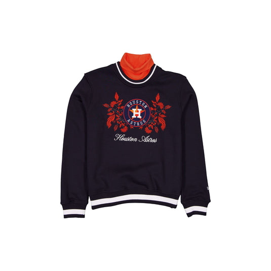Houston Astros Sport Classics Women's Turtleneck Sweatshirt