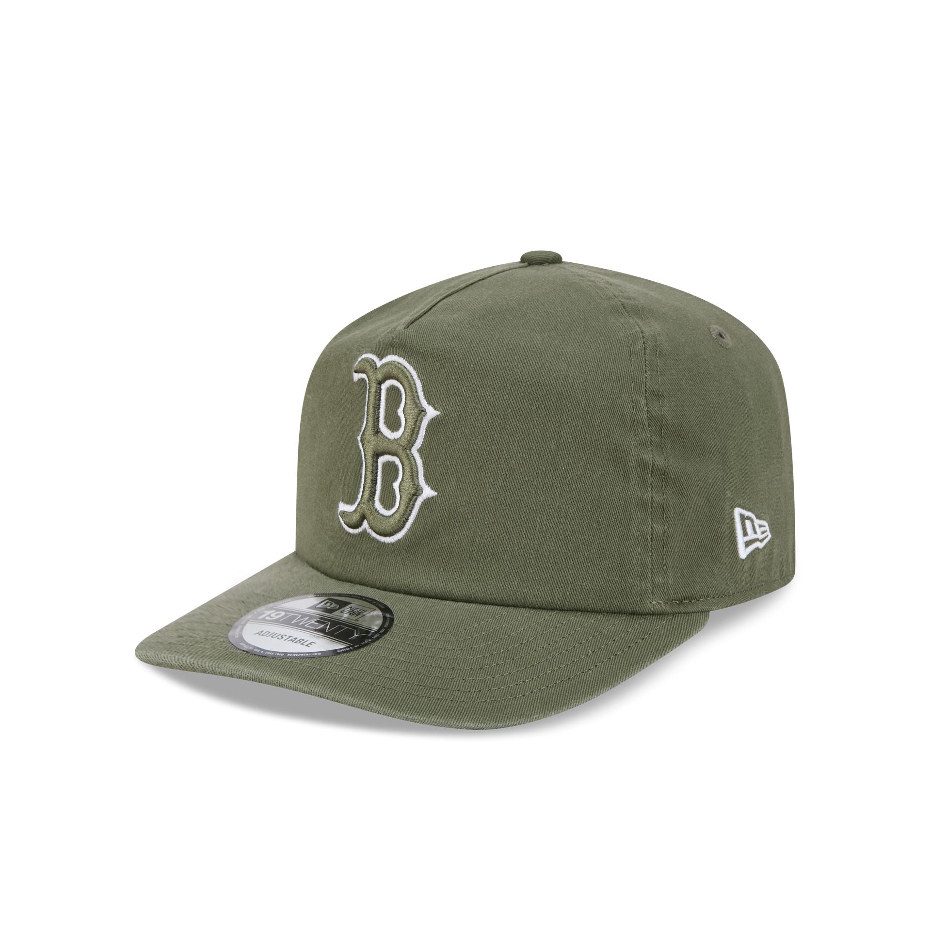 Boston Red Sox New Olive 19TWENTY Snapback Hat