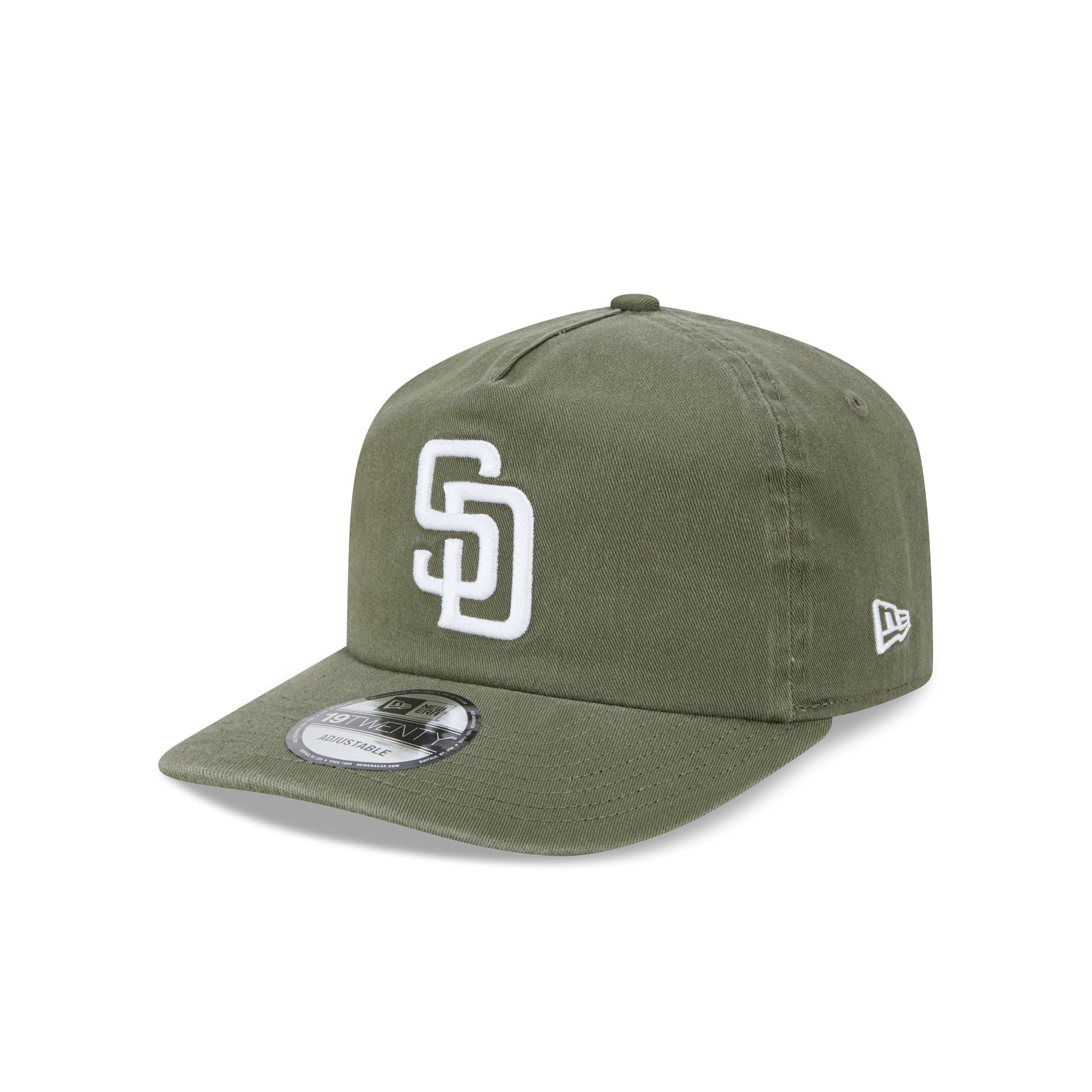 San Diego Padres New Olive 19TWENTY Snapback Hat