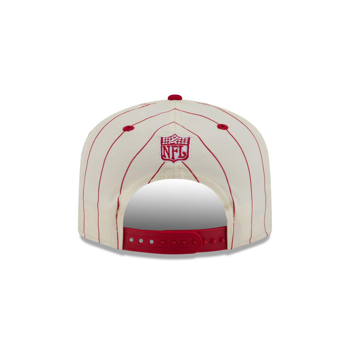 San Francisco 49ers Chrome White Pinstripe 19TWENTY Snapback Hat