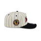 Chicago Blackhawks Chrome White Pinstripe 19TWENTY Snapback Hat
