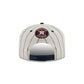 Houston Astros Chrome White Pinstripe 19TWENTY Snapback Hat