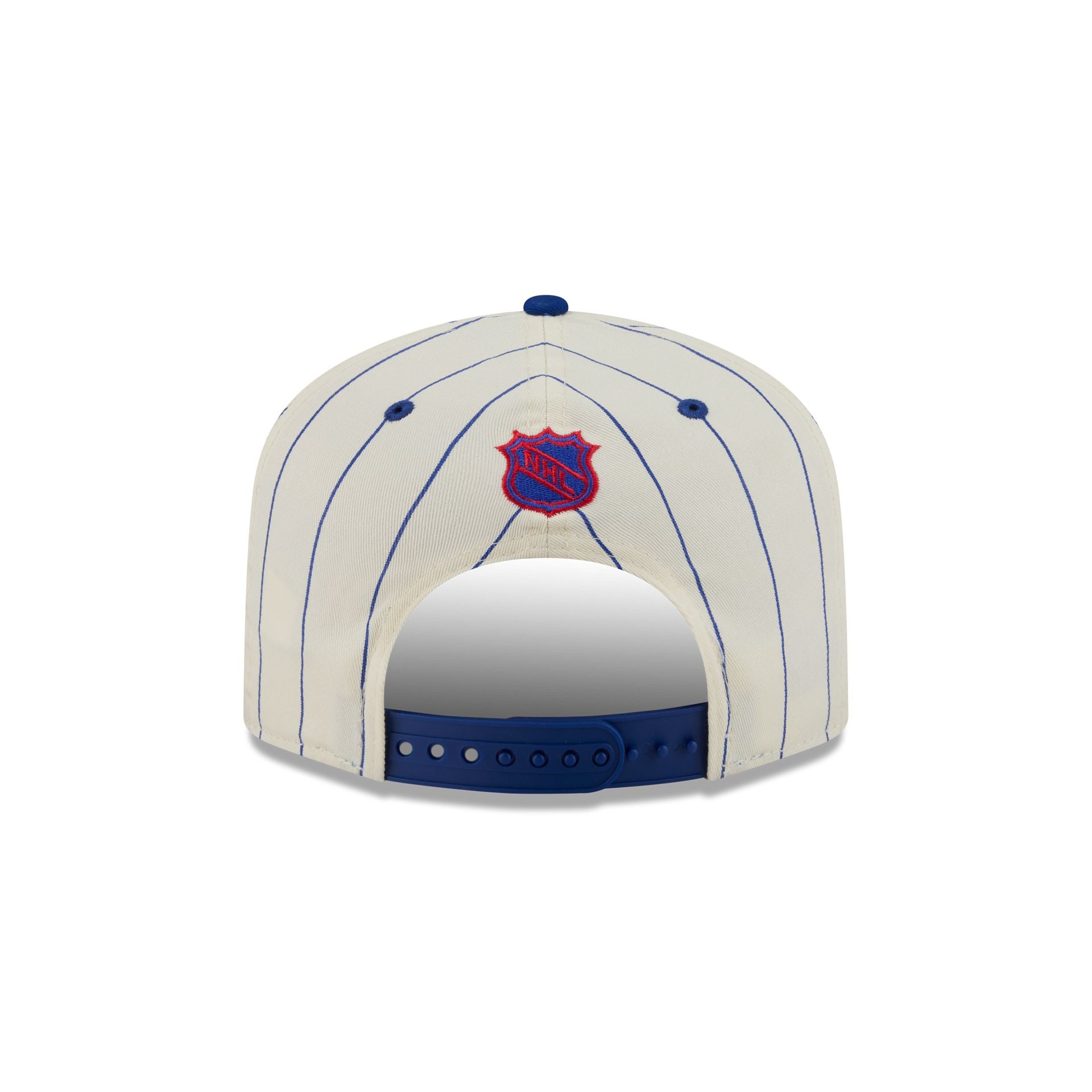 New York Rangers Chrome White Pinstripe 19TWENTY Snapback Hat