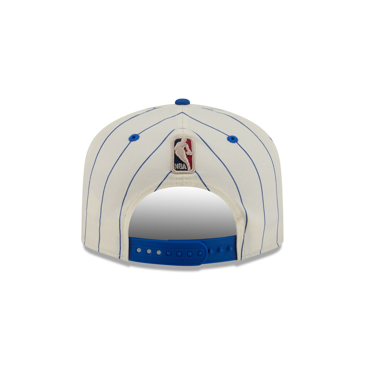 Denver Nuggets Chrome White Pinstripe 19TWENTY Snapback Hat