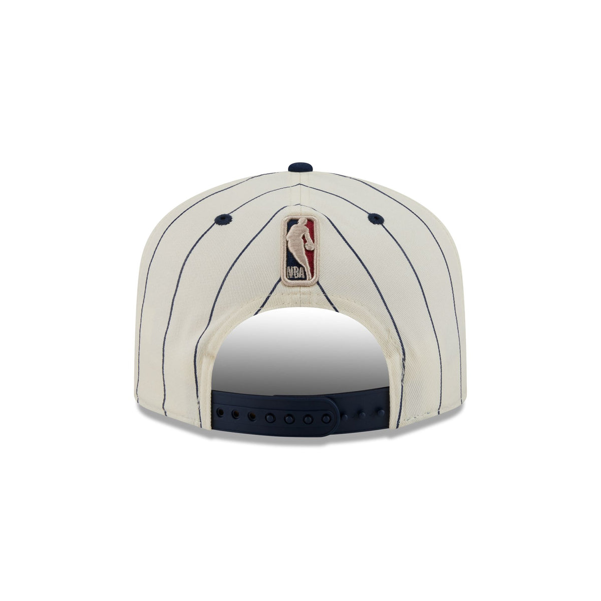 New Jersey Nets Chrome White Pinstripe 19TWENTY Snapback Hat