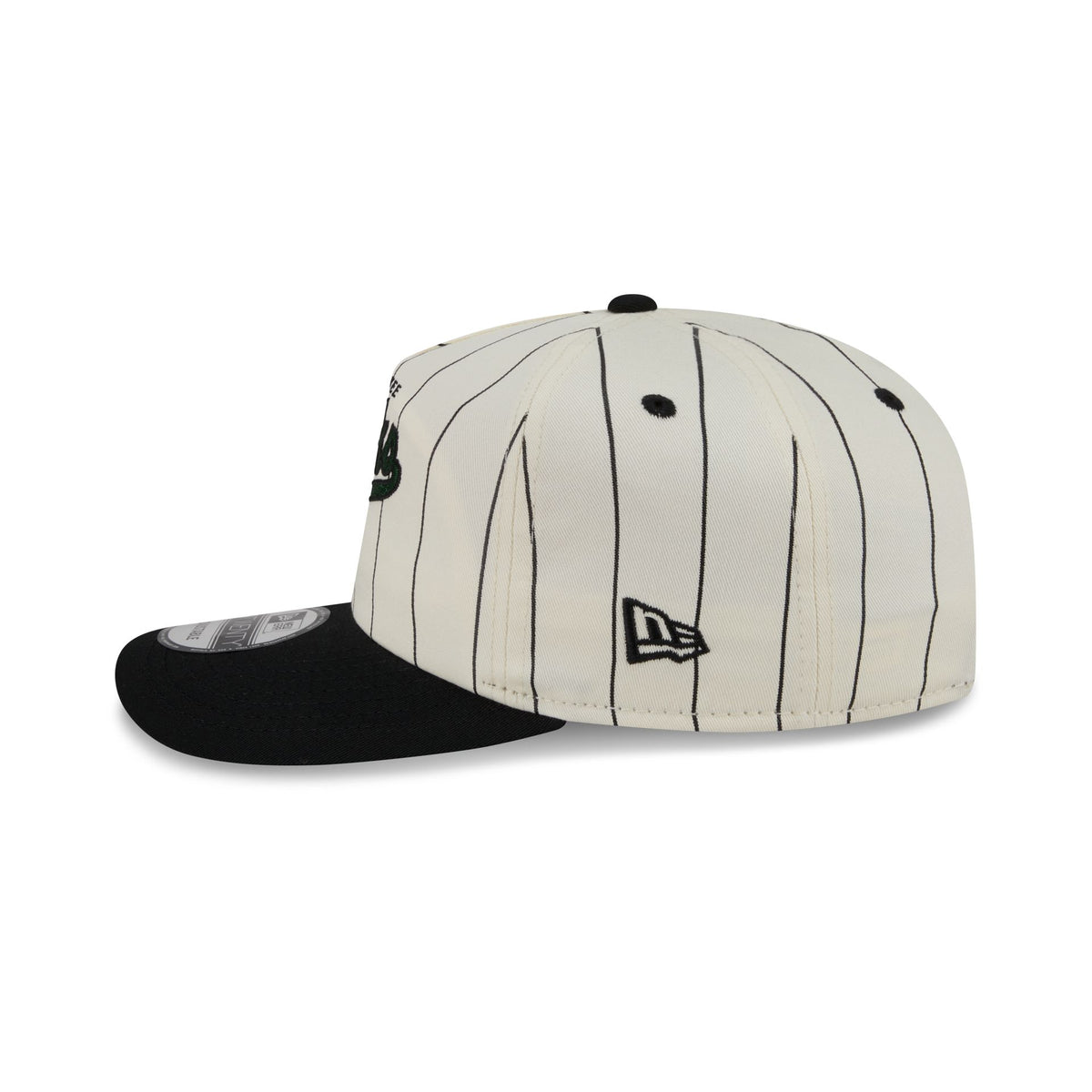 Milwaukee Bucks Chrome White Pinstripe 19TWENTY Snapback Hat