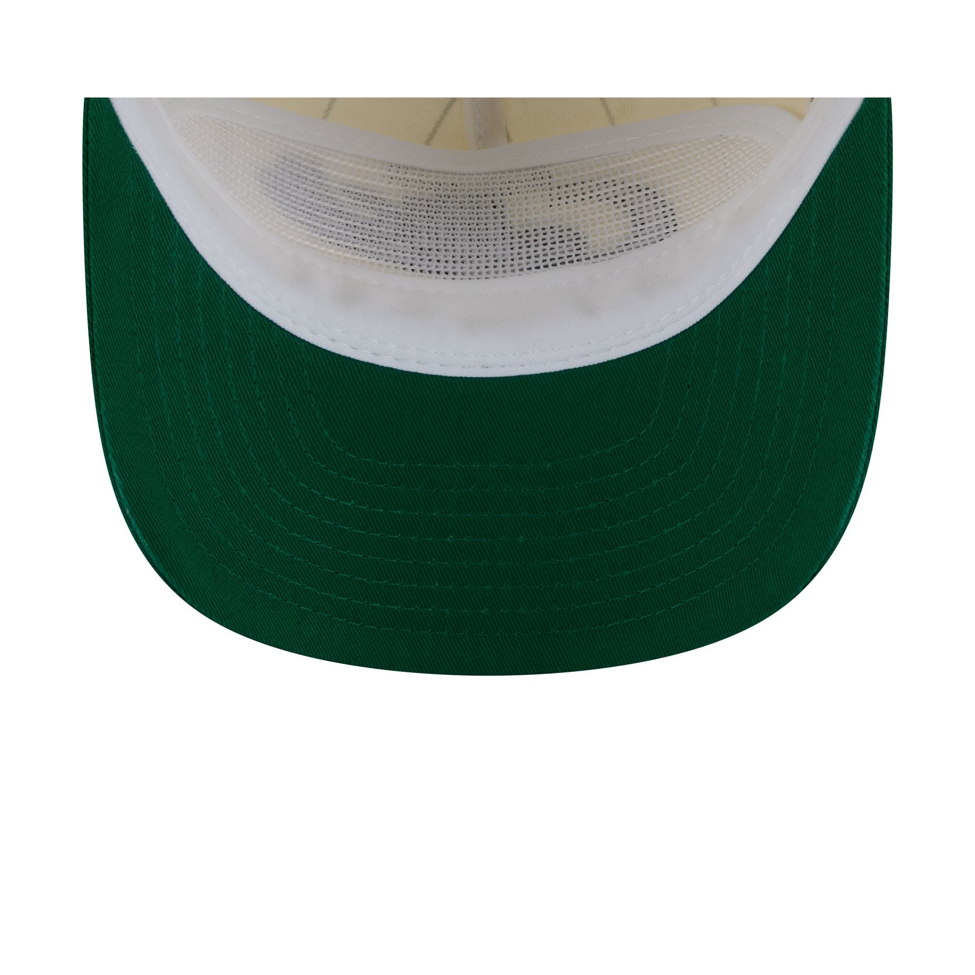 Boston Celtics Chrome White Pinstripe 19TWENTY Snapback Hat