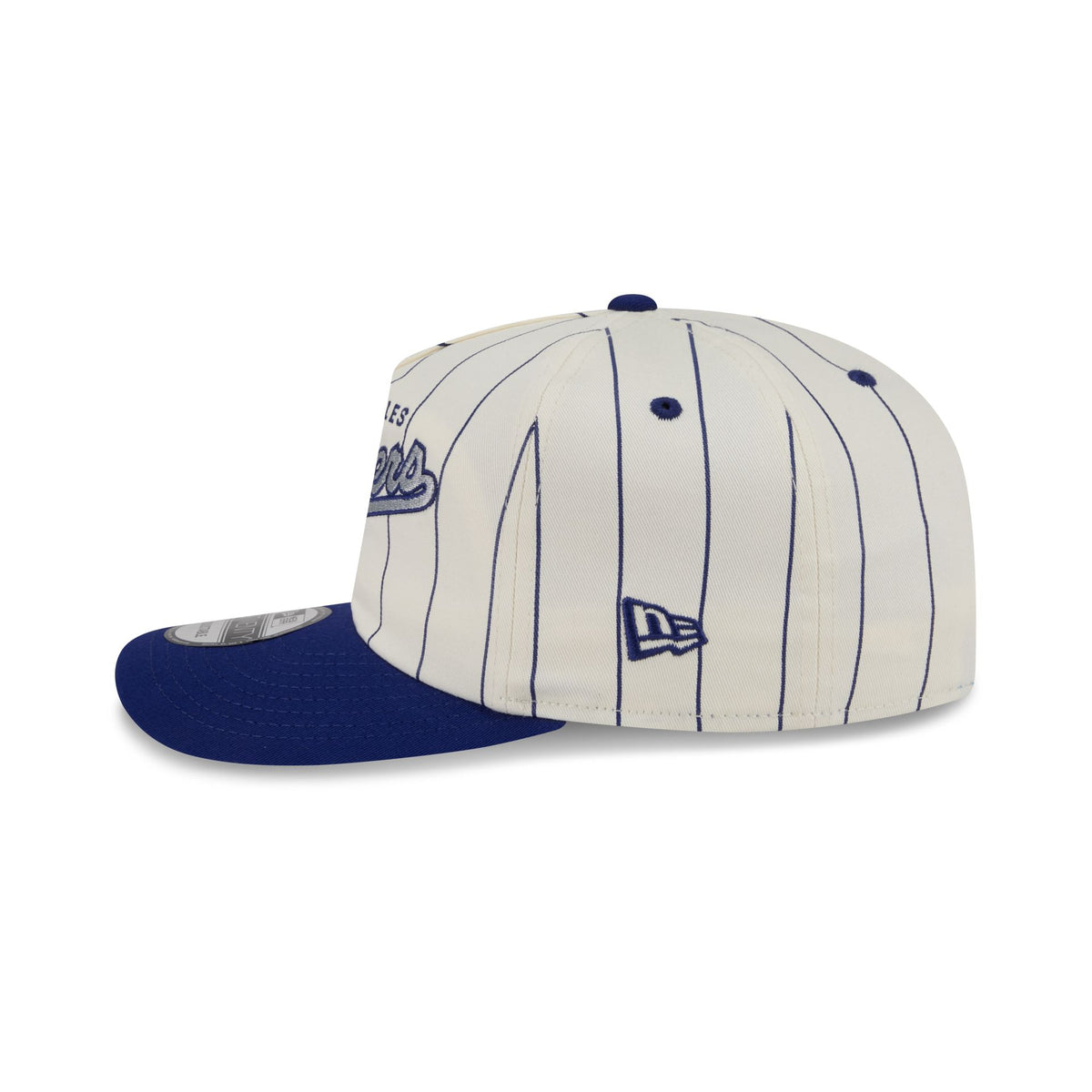 Los Angeles Dodgers Chrome White Pinstripe 19TWENTY Snapback Hat