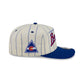 Colorado Rockies Chrome White Pinstripe 19TWENTY Snapback Hat