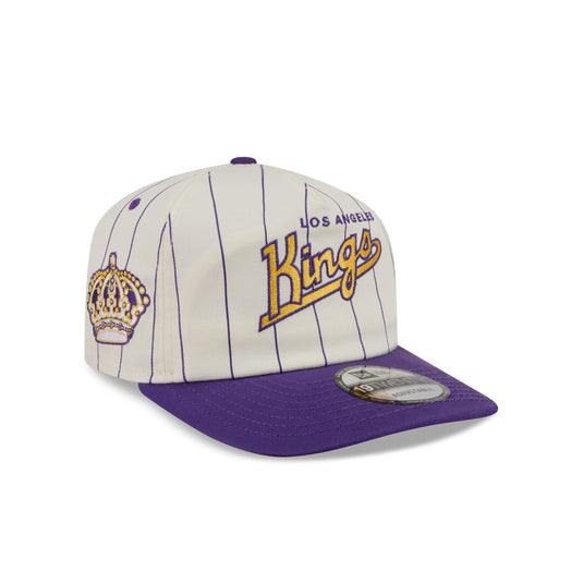 Los Angeles Kings Chrome White Pinstripe 19TWENTY Snapback Hat