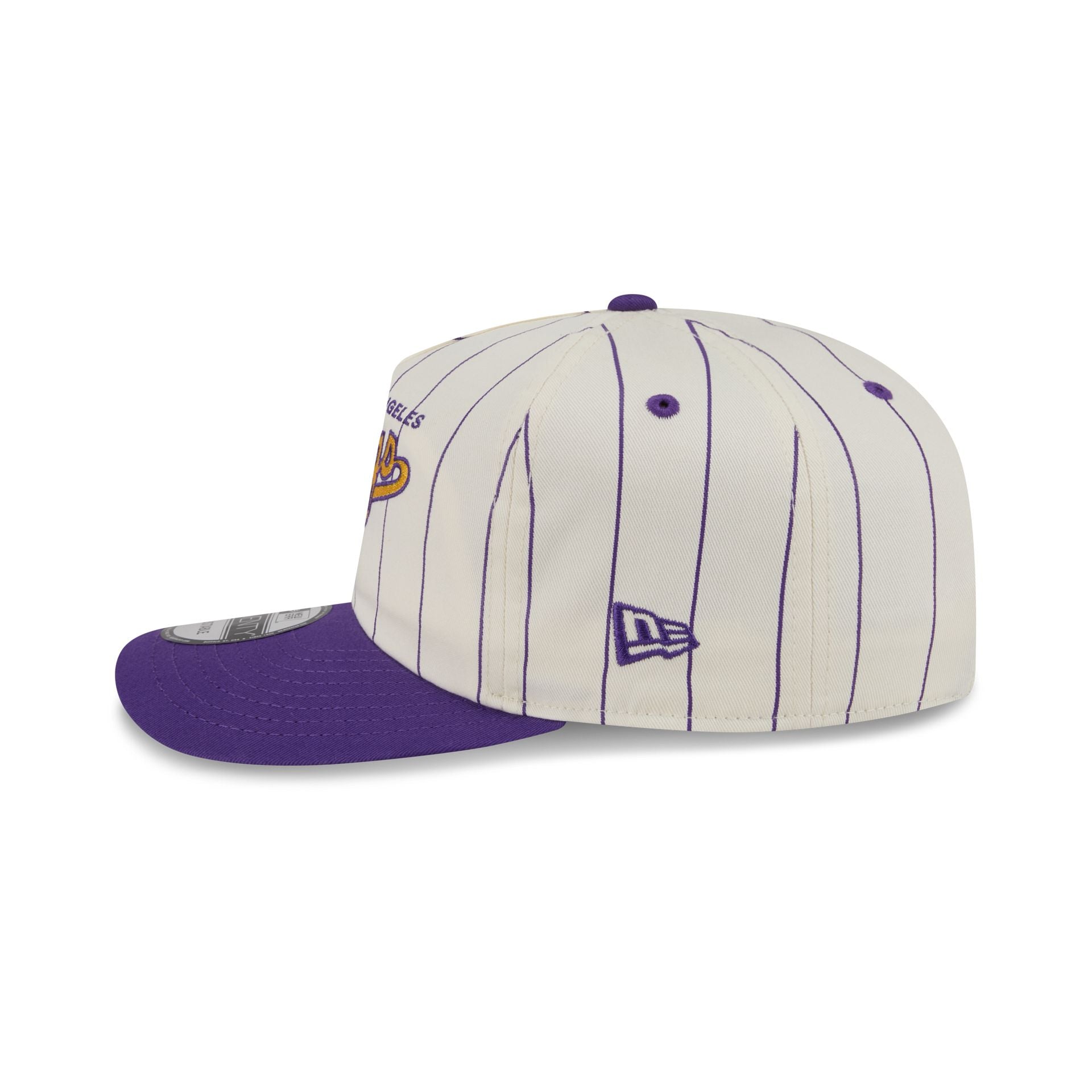 Los Angeles Kings Chrome White Pinstripe 19TWENTY Snapback Hat