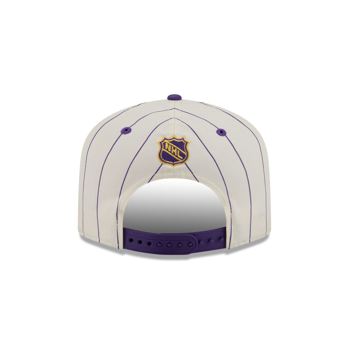 Los Angeles Kings Chrome White Pinstripe 19TWENTY Snapback Hat