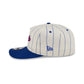 Chicago Cubs Chrome White Pinstripe 19TWENTY Snapback Hat
