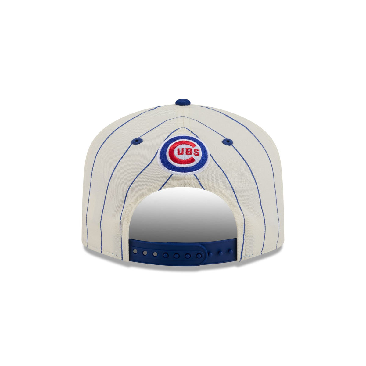 Chicago Cubs Chrome White Pinstripe 19TWENTY Snapback Hat