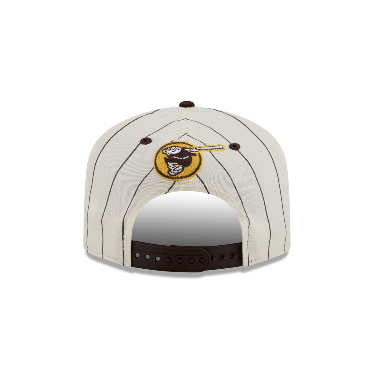 San Diego Padres Chrome White Pinstripe 19TWENTY Snapback Hat