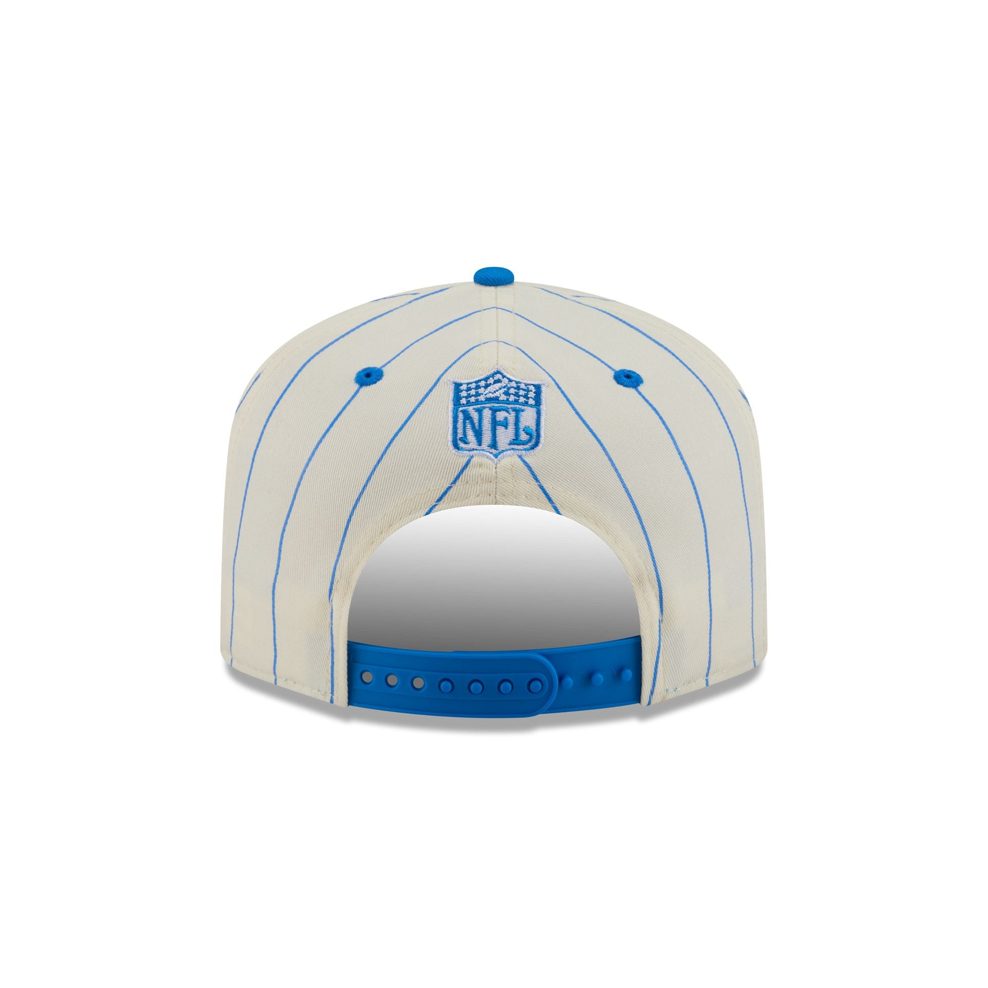 Detroit Lions Chrome White Pinstripe 19TWENTY Snapback Hat