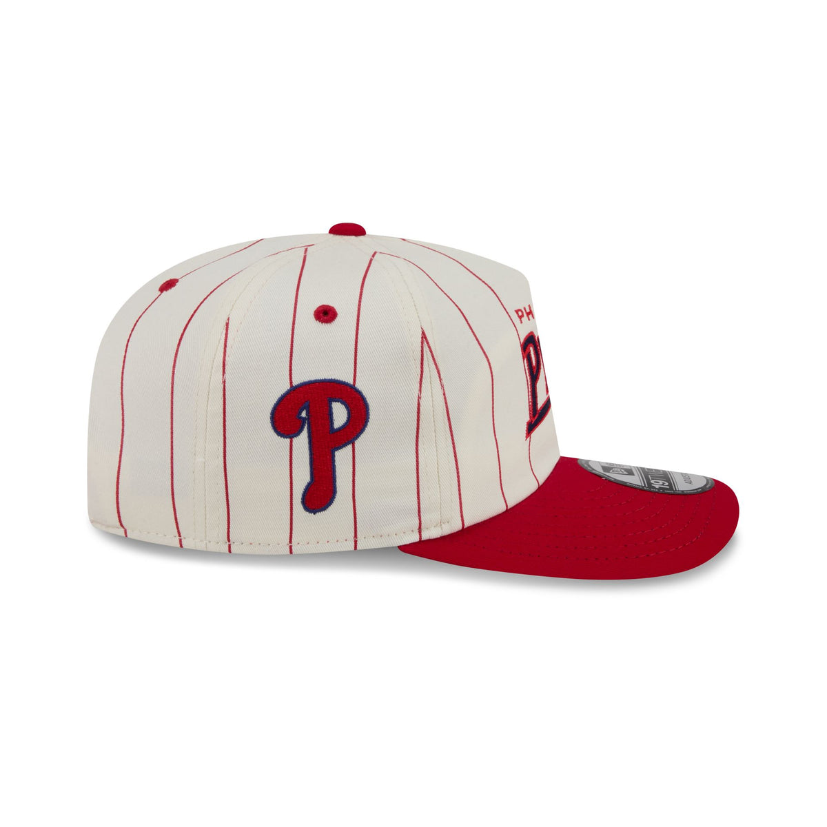 Philadelphia Phillies Chrome White Pinstripe 19TWENTY Snapback Hat