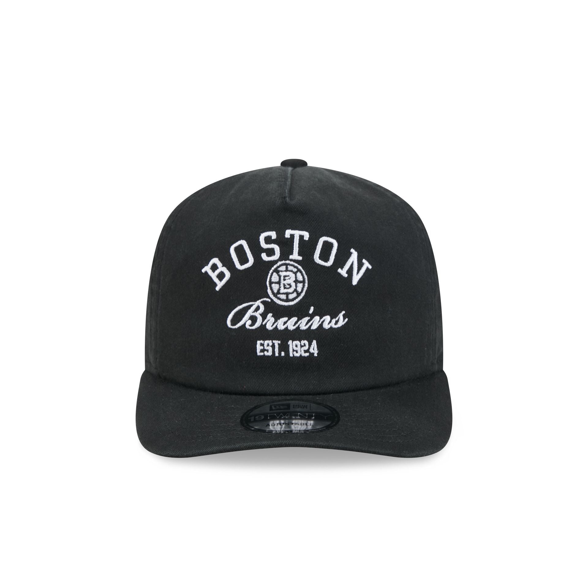 Boston Bruins Arched Graphic 19TWENTY Snapback Hat