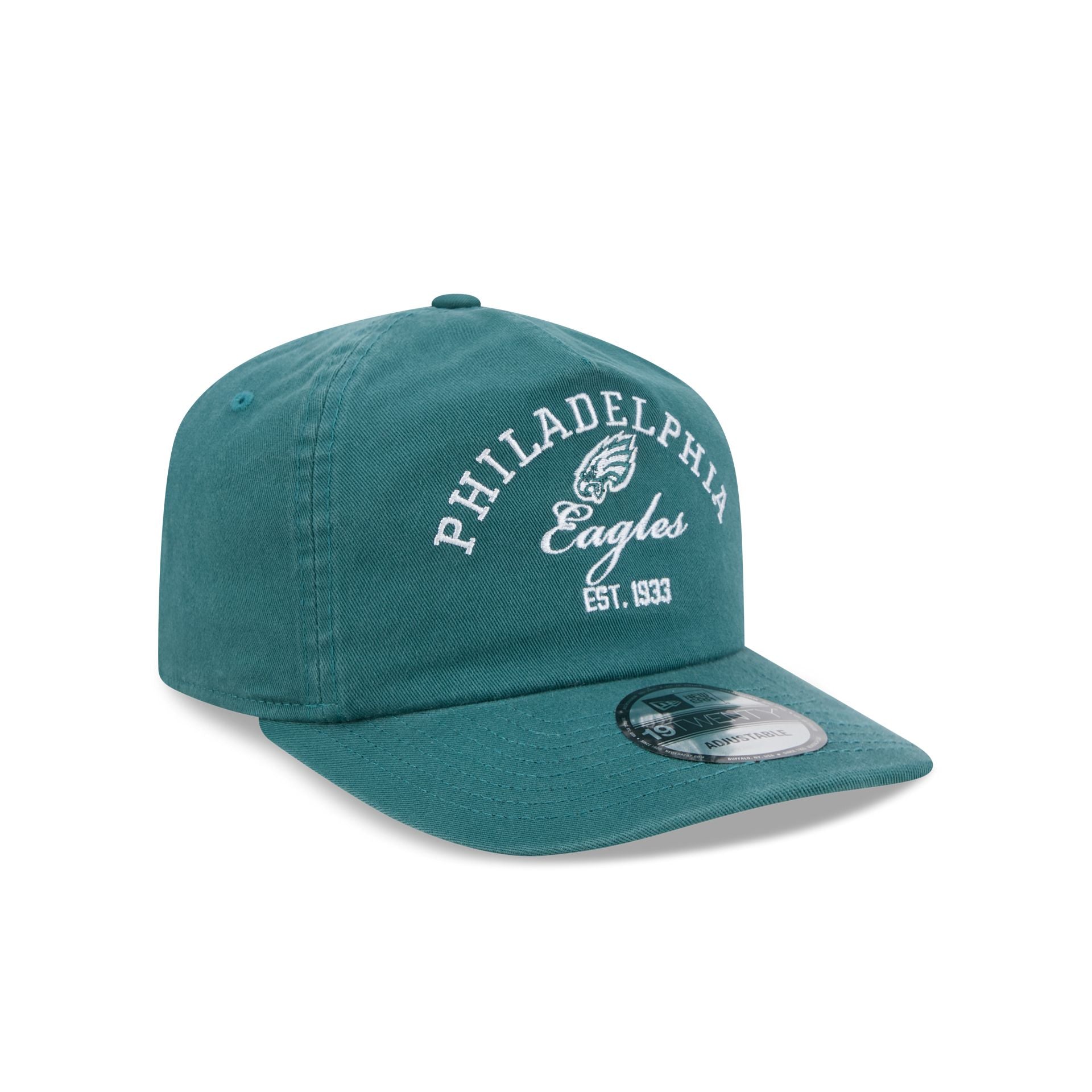 Philadelphia Eagles Arched Graphic 19TWENTY Snapback Hat