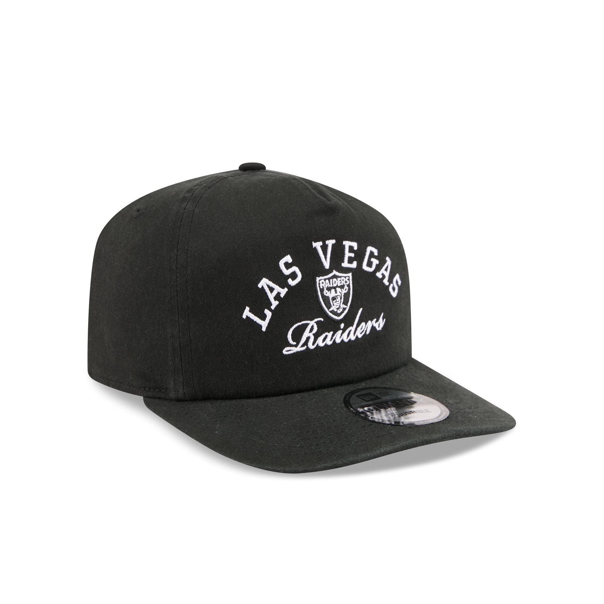 Las Vegas Raiders Arched Graphic 19TWENTY Snapback Hat – New Era Cap