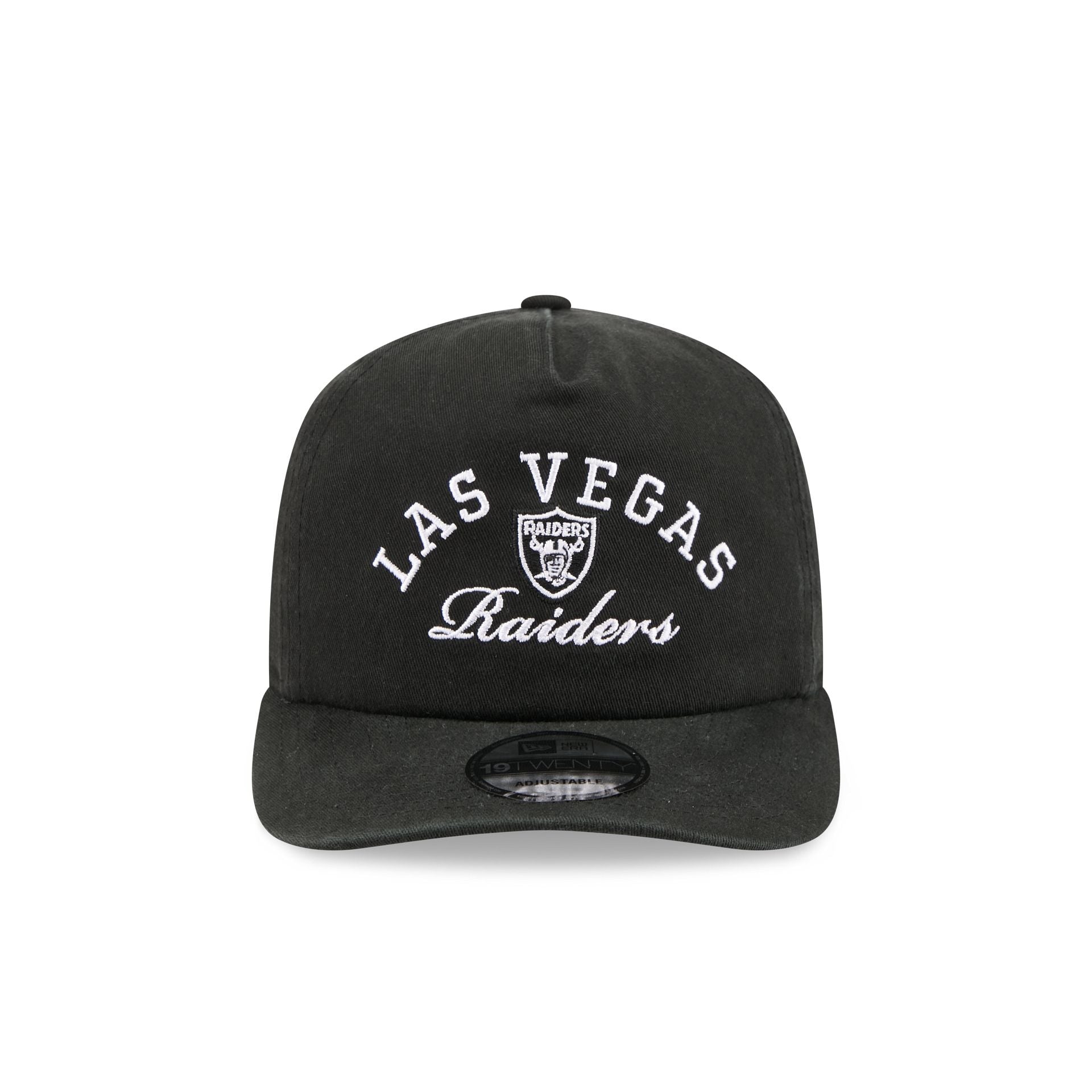 Las Vegas Raiders Arched Graphic 19TWENTY Snapback Hat