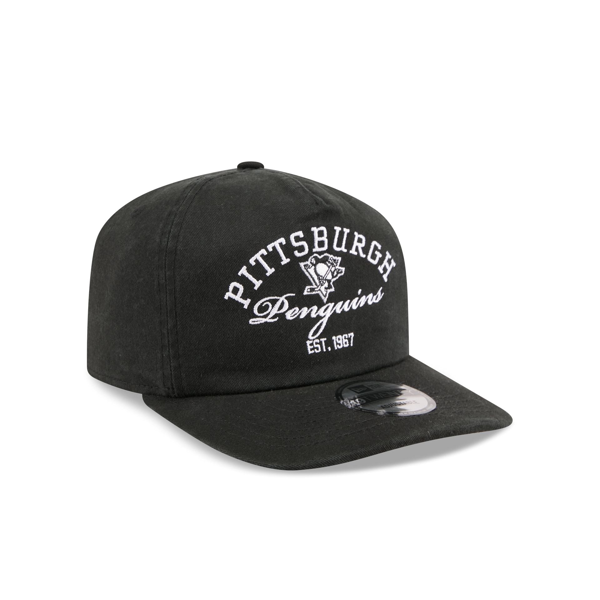 Pittsburgh Penguins Arched Graphic 19TWENTY Snapback Hat