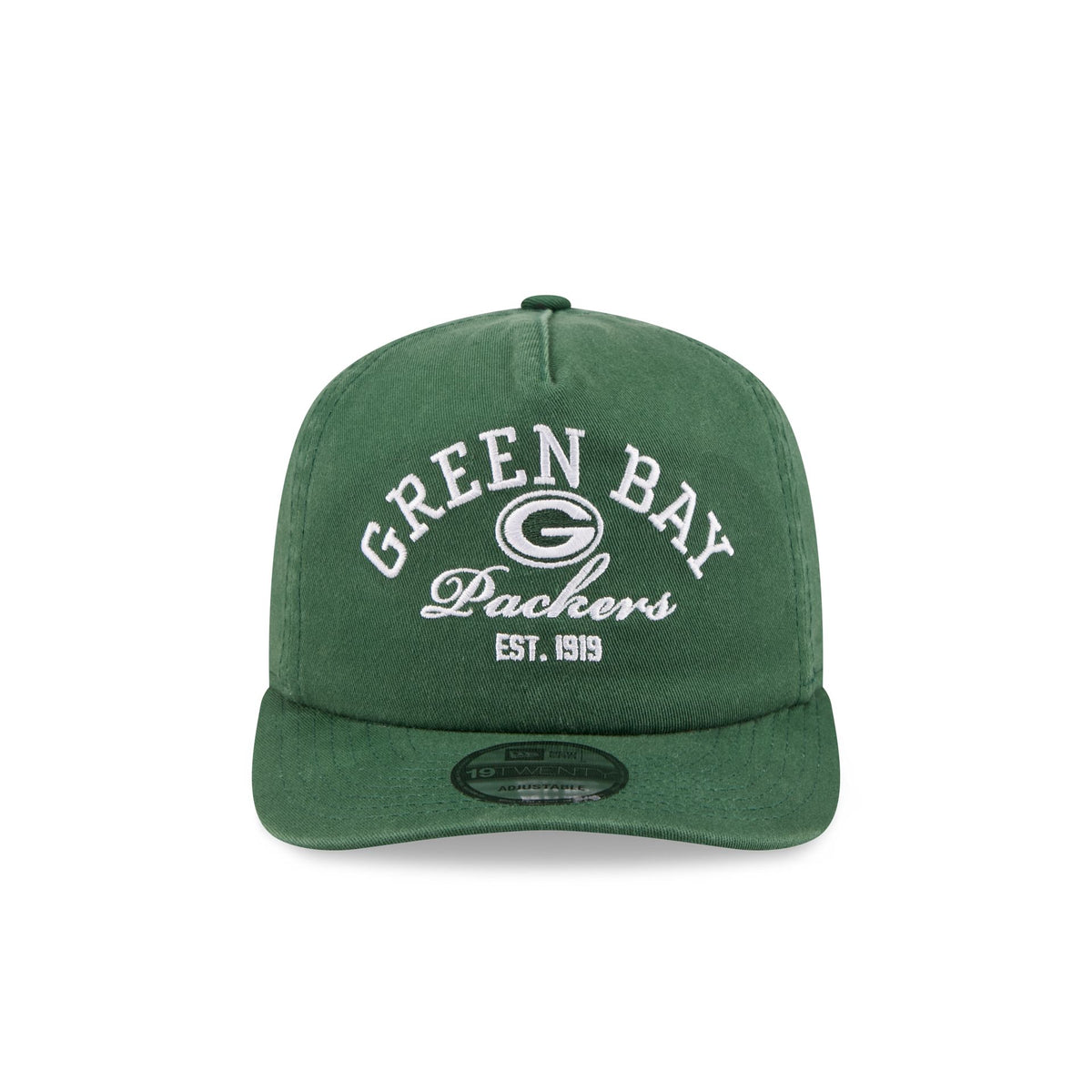 Green Bay Packers Arched Graphic 19TWENTY Snapback Hat