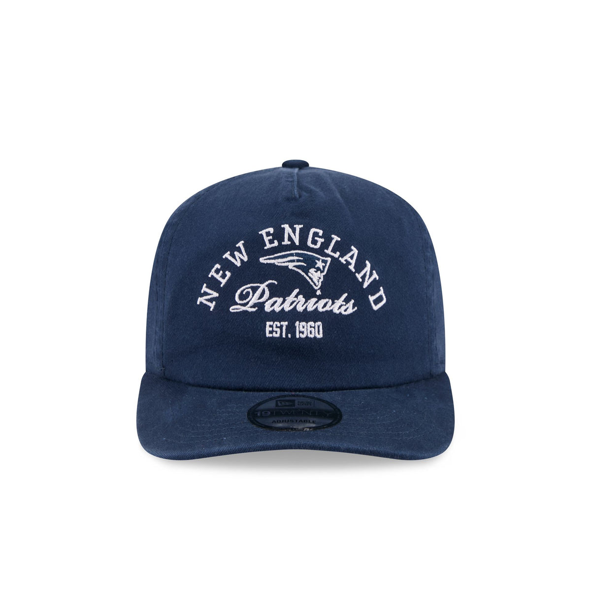 New England Patriots Arched Graphic 19TWENTY Snapback Hat