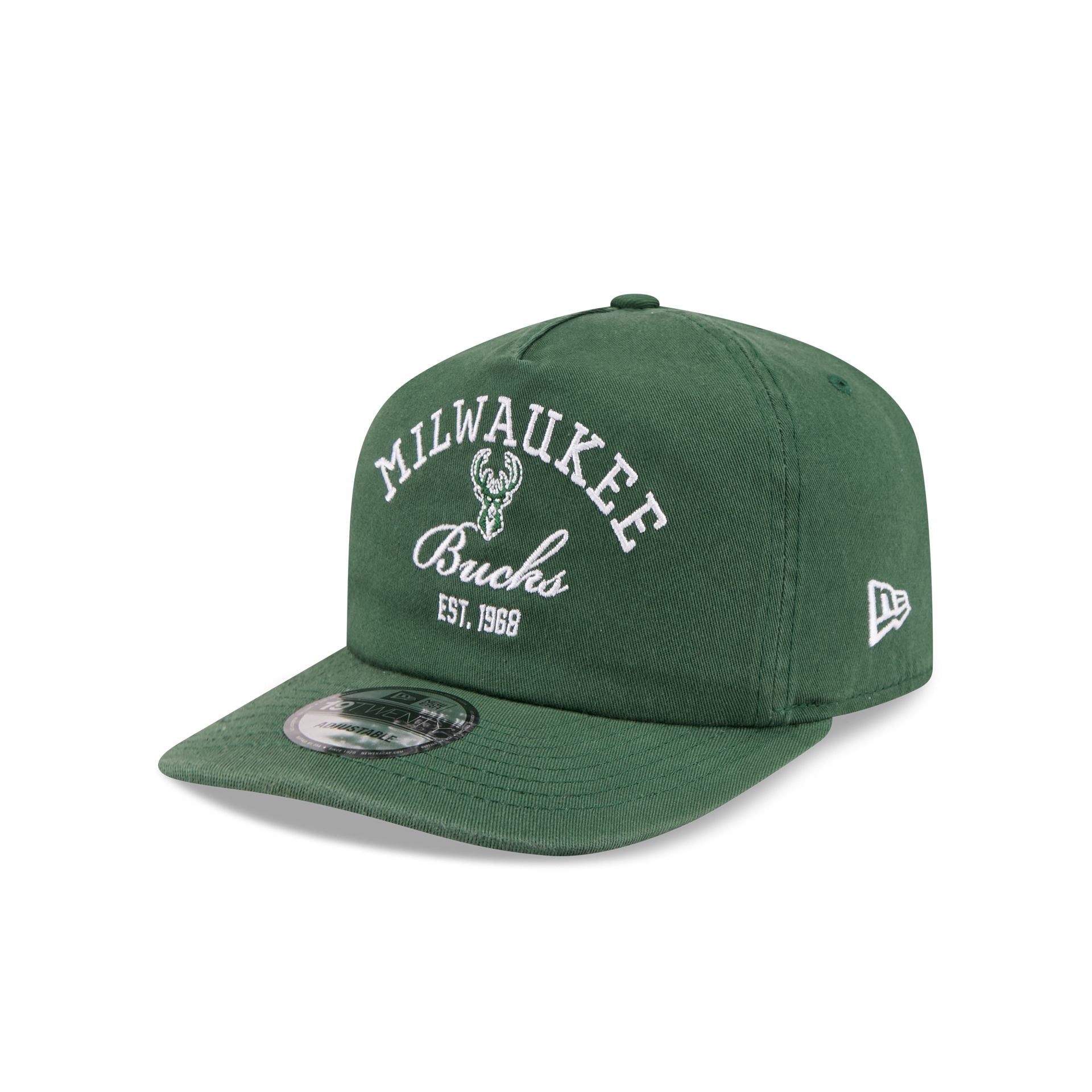 Milwaukee Bucks Arched Graphic 19TWENTY Snapback Hat