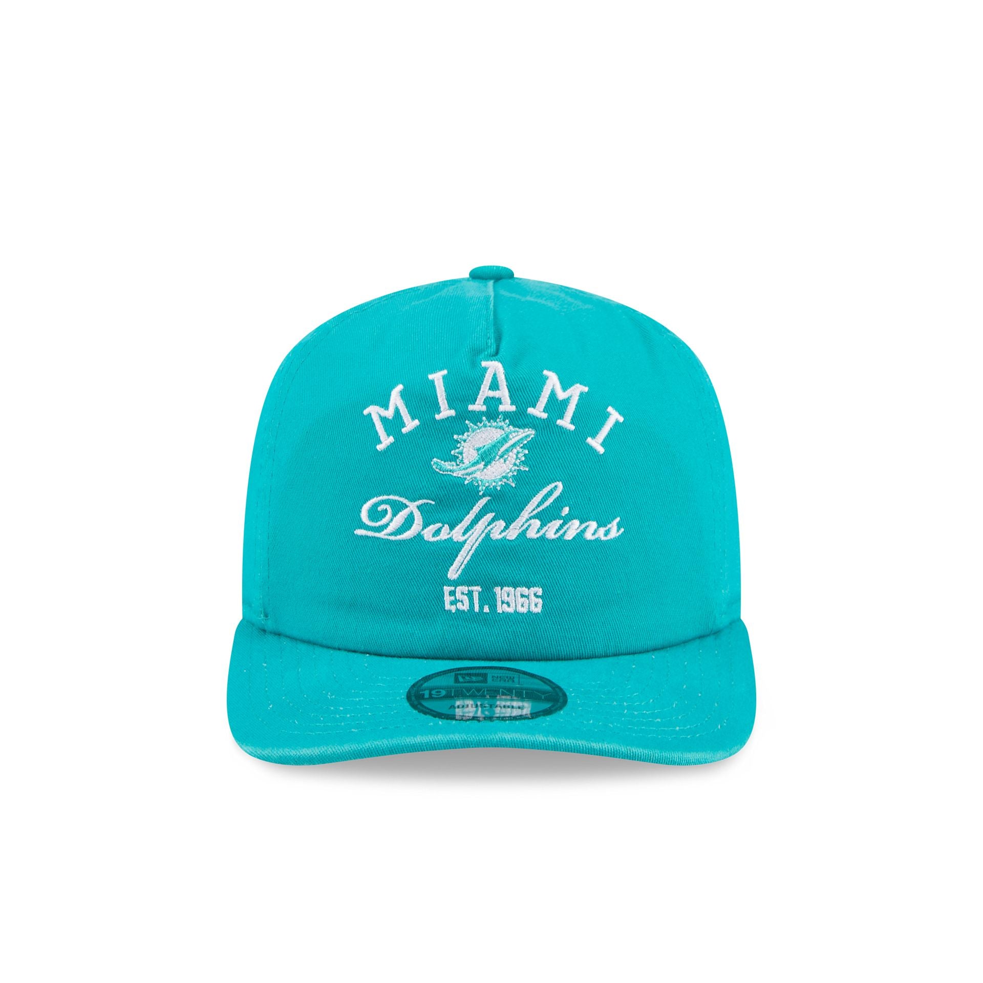 Miami Dolphins Arched Graphic 19TWENTY Snapback Hat