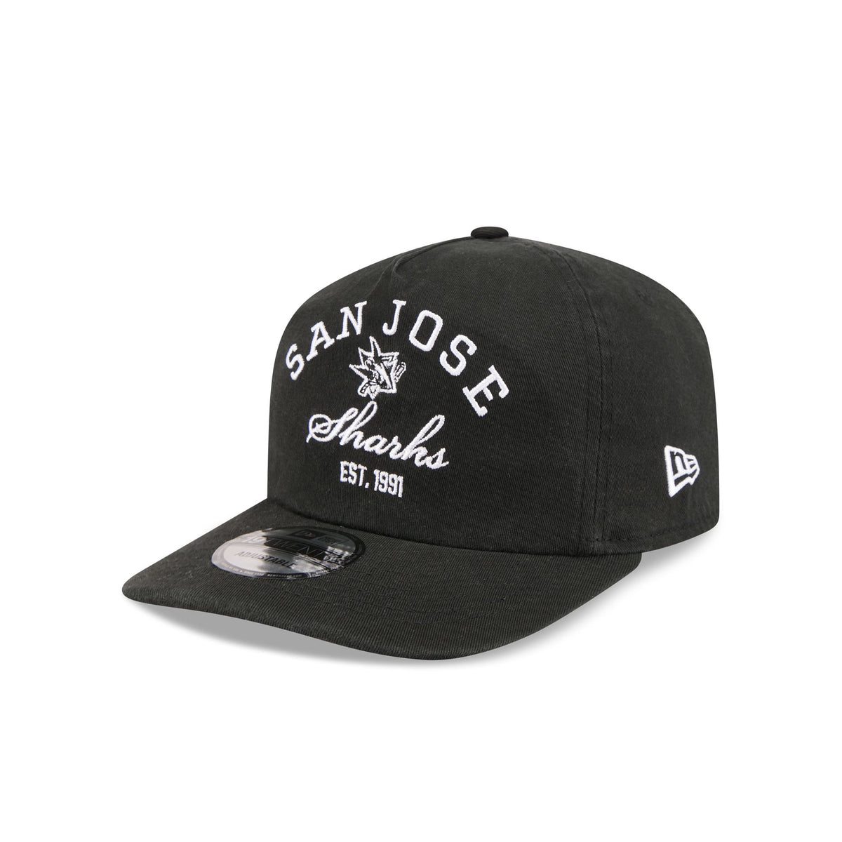 San Jose Sharks Arched Graphic 19TWENTY Snapback Hat