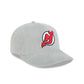 New Jersey Devils Light Gray Corduroy 59FIFTY Fitted Hat
