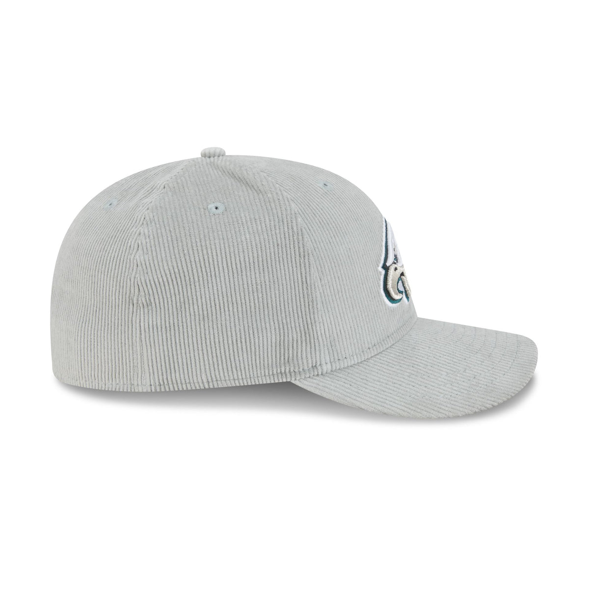 Philadelphia Eagles Light Gray Corduroy 59FIFTY Fitted Hat
