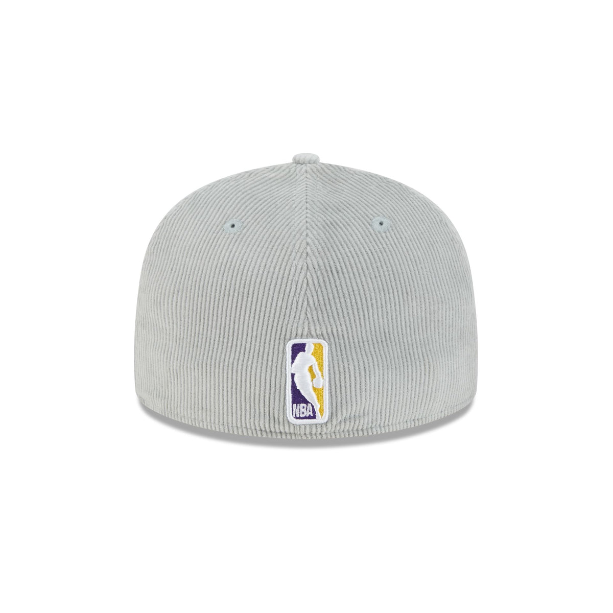 Los Angeles Lakers Light Gray Corduroy 59FIFTY Fitted Hat