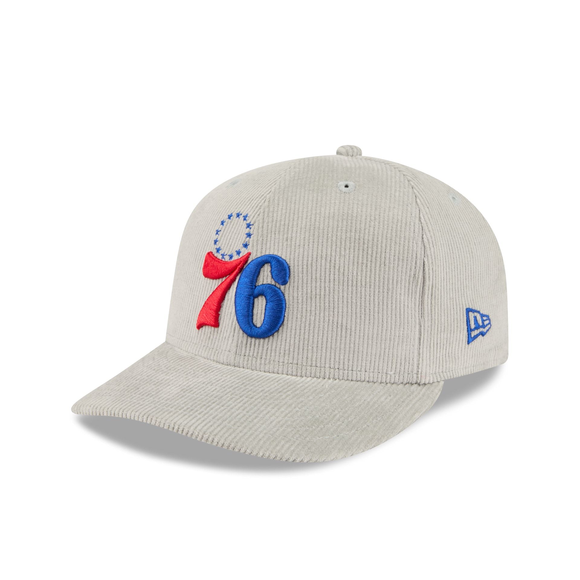 Philadelphia 76ers Light Gray Corduroy 59FIFTY Fitted Hat